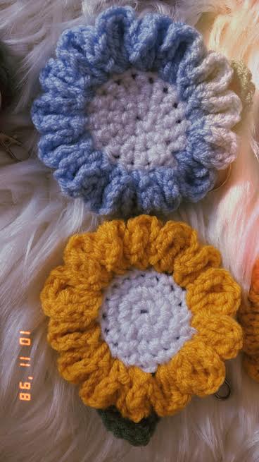 Flower Key Chains