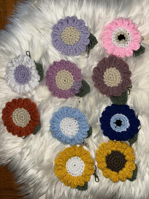 Flower Key Chains