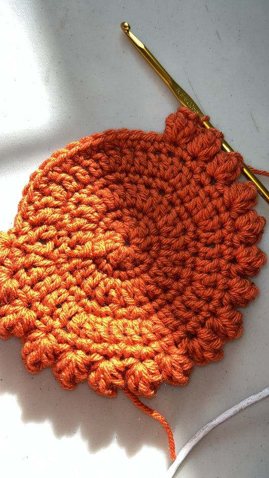 Puff Petal Coasters