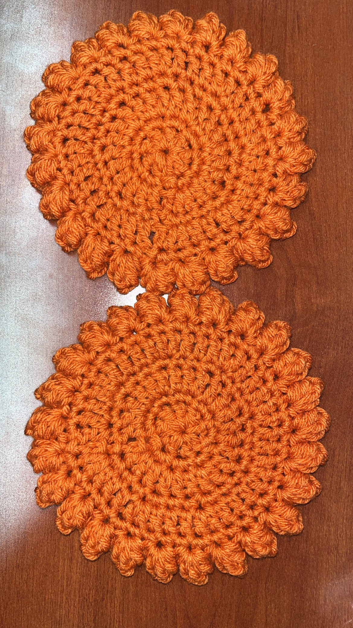 Puff Petal Coasters